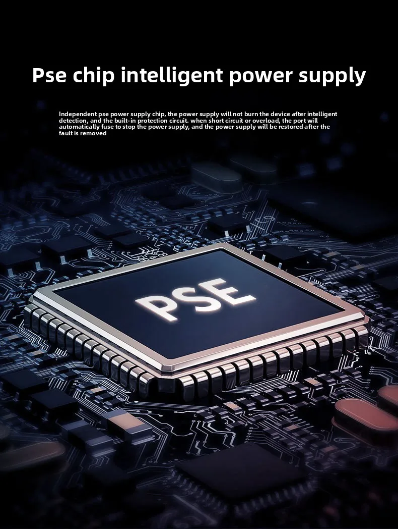 48 فولت POE التبديل 10/100Mbps التبديل إيثرنت مع 4 ميناء واي فاي الذكية IP التبديل RJ45 حاقن الجلاد لكاميرا IP CCTV