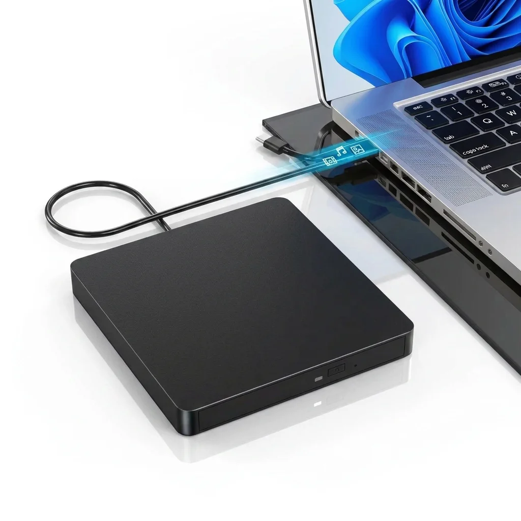hit productWhole Price Ultra-thin Laptop USB3.0 External Optical Drive DVD burner DVD RW Player CD Read-write Optical Drive Comp