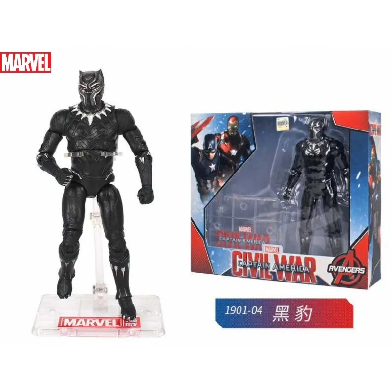 

Новые оригинальные фигурки героев Marvel Legends Avengers Black Panther 1/12, модели игрушек