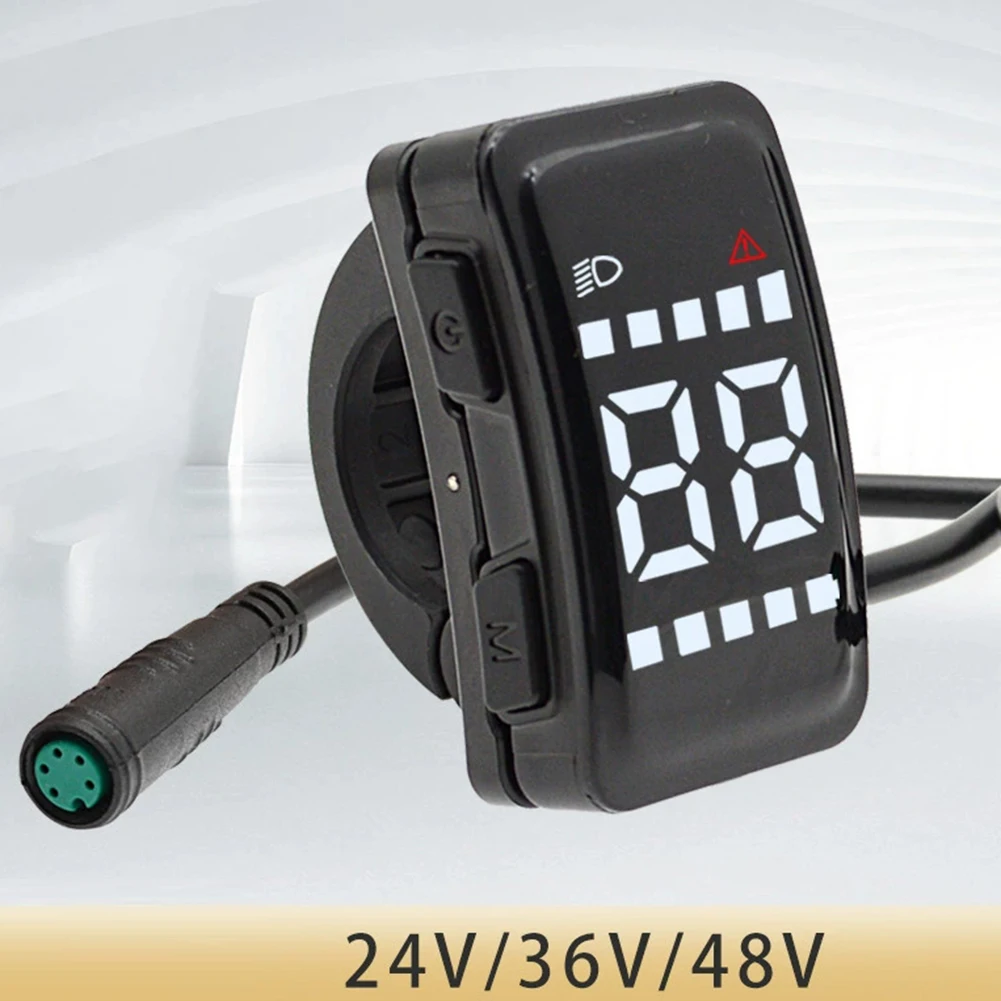 

5-PIN Waterproof Interface Ebike Controller Bicycle Accessories Real-time Speed Display Bicycle Speedometer And Controller