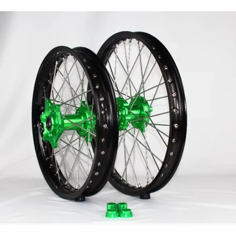 

STLF KXF250 450 Front 21 Rear 19 Racing Dirt Bike Aluminum Alloy Spoke Wheels