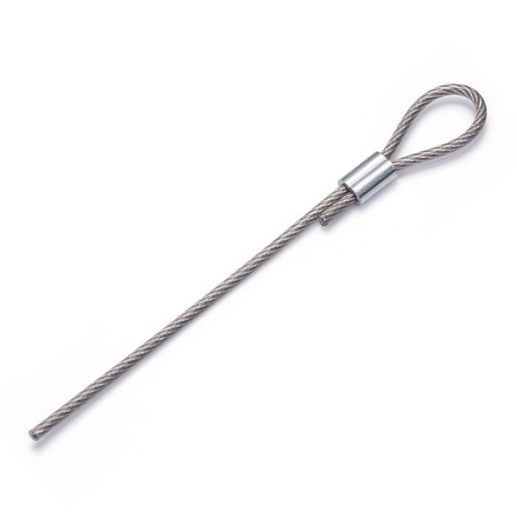 A7THK-400PCS 1/16 Inch Cable Ferrule Set Aluminum Alloy Crimping Loop Sleeve For Wire Rope