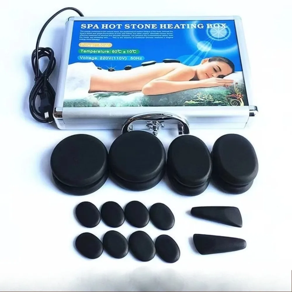 Factory Direct 2026 LX2Modern hot stone heater for body massage Hydrotherapy with heating bag metal plastic iron relieves family