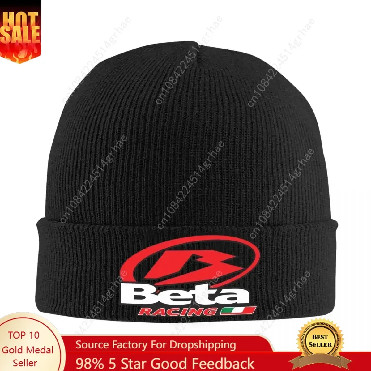 

Motor Motorsports Beta Racing Beanie Hat Unisex Motorcycle Enduro Cross Warm Knitted Caps Stylish Casual Pullover Hat