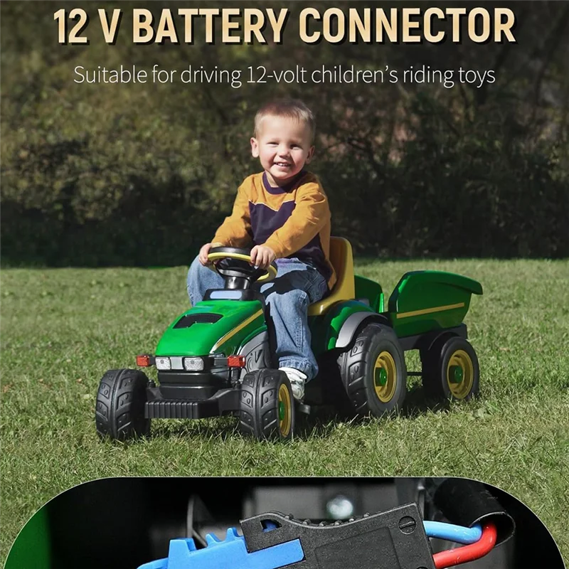 

BAAG-Power Wheel Adapter For 20 V Lithium Battery, Peg-Perego Battery Adapter With Wire Harness Connector