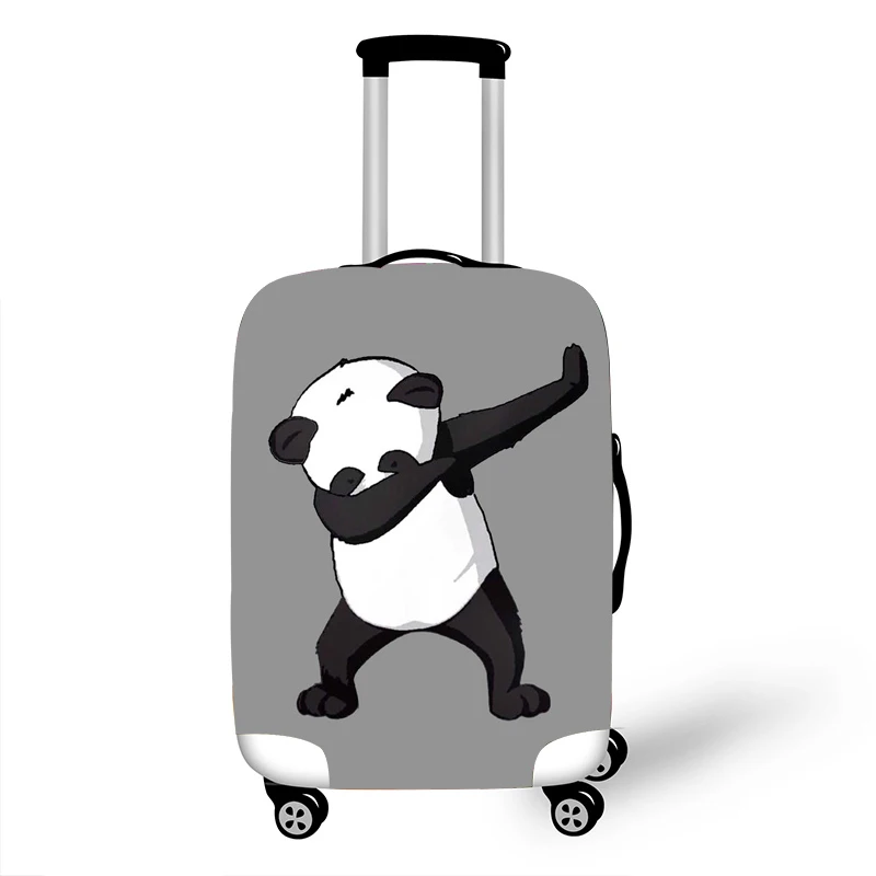 Luggage Protective Cover Case For Elastic 18-32 Inch Suitcase Protective Cover Cases Covers Travel Accessories kungfu Panda