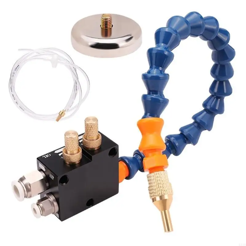 Mist Coolant Lubrication Sprays Metal Cutting Engraving Cooling Sprayer System