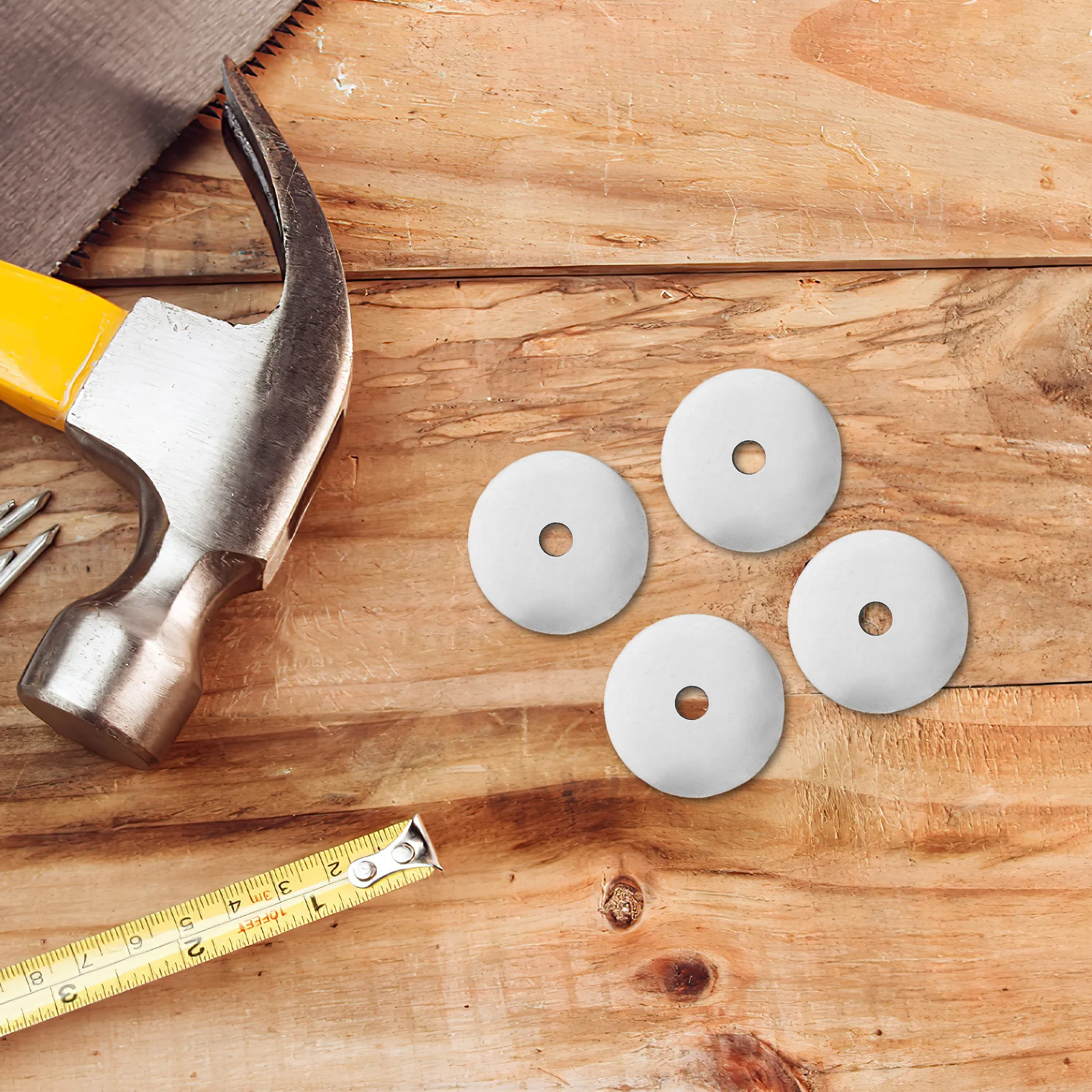 

20Pcs Stainless Steel Washer 5 Waterproof Seal Gasket Metal Round Washers for Screws Bolts Anti-Loosening Kit