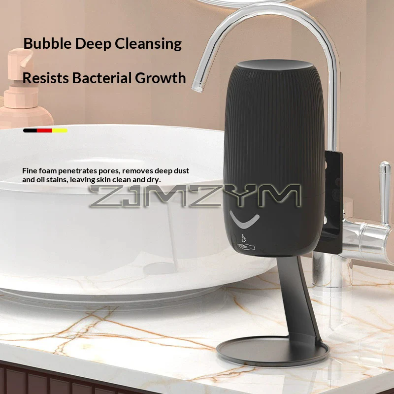 Desktop Automatic Foaming Soap Dispenser 400ml USB Rechargeable Touchless Smart Hand Washing Machine for Multiple Scenarios
