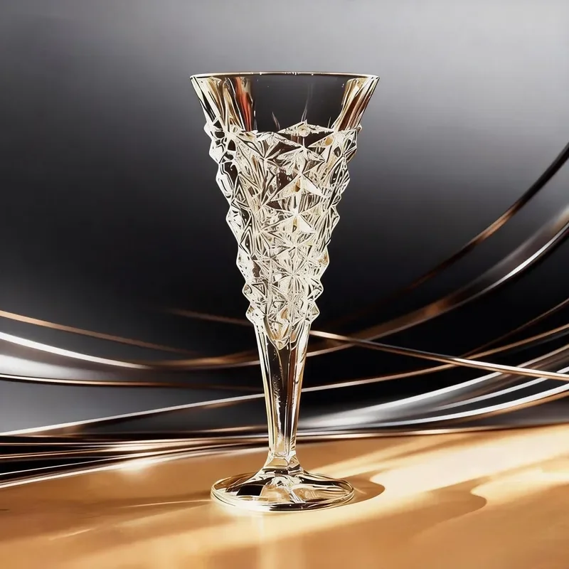 Elegant Lead Free Crystal Wine Glass Set for Red White Champagne Cocktail Party Home Bar Drinking Goblet High Quality