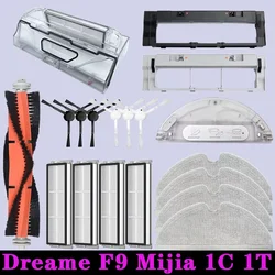 For Xiaomi Mijia 1C 1T Mi Robot Vacuum Mop Dreame F9 Hepa Filter Main Side Brush Mop Cloth Robotic Vacuum Cleaner Accessories