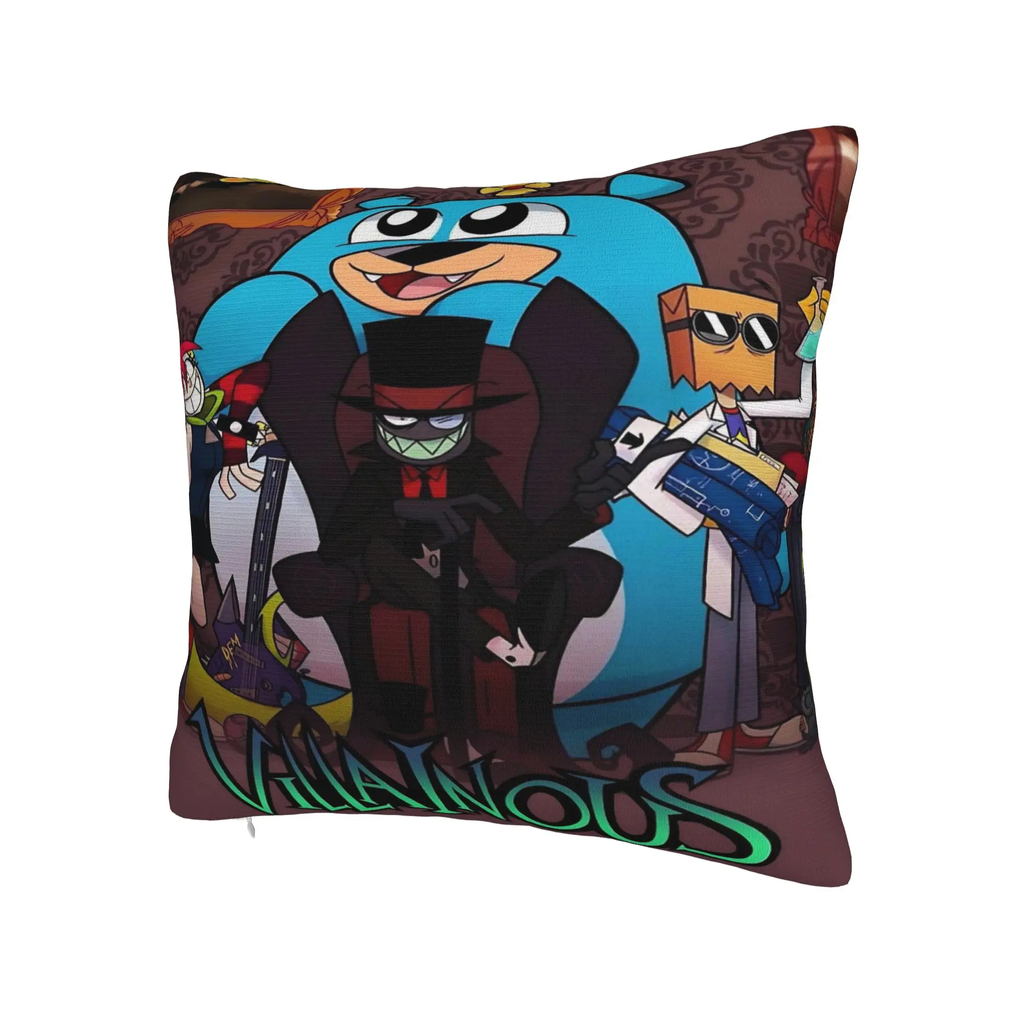 Stylish Bedroom Villainous Comdy Decoration Pillowcases Stuff  Pillow Cover Square Multi-Size