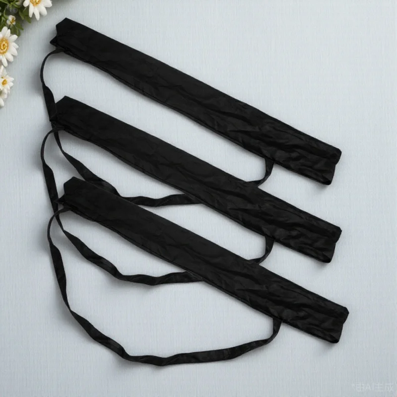 

3pcs Umbrella Cover Portable Folding Waterproof Storage Bag For Long Umbrella With Shoulder Straps Travel Rain