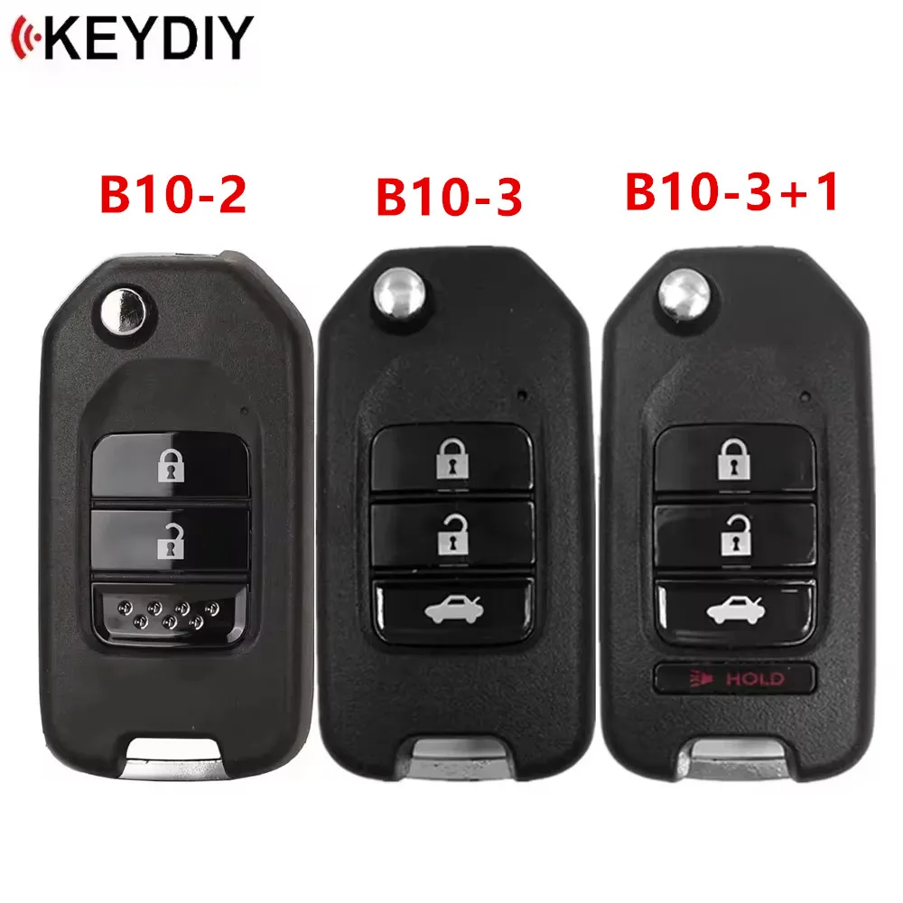 3PCS B10 universal keydiy B10-2 B10-3 B10-3+1 remote key control for KD900/KD-X2/mini KD for Honda style