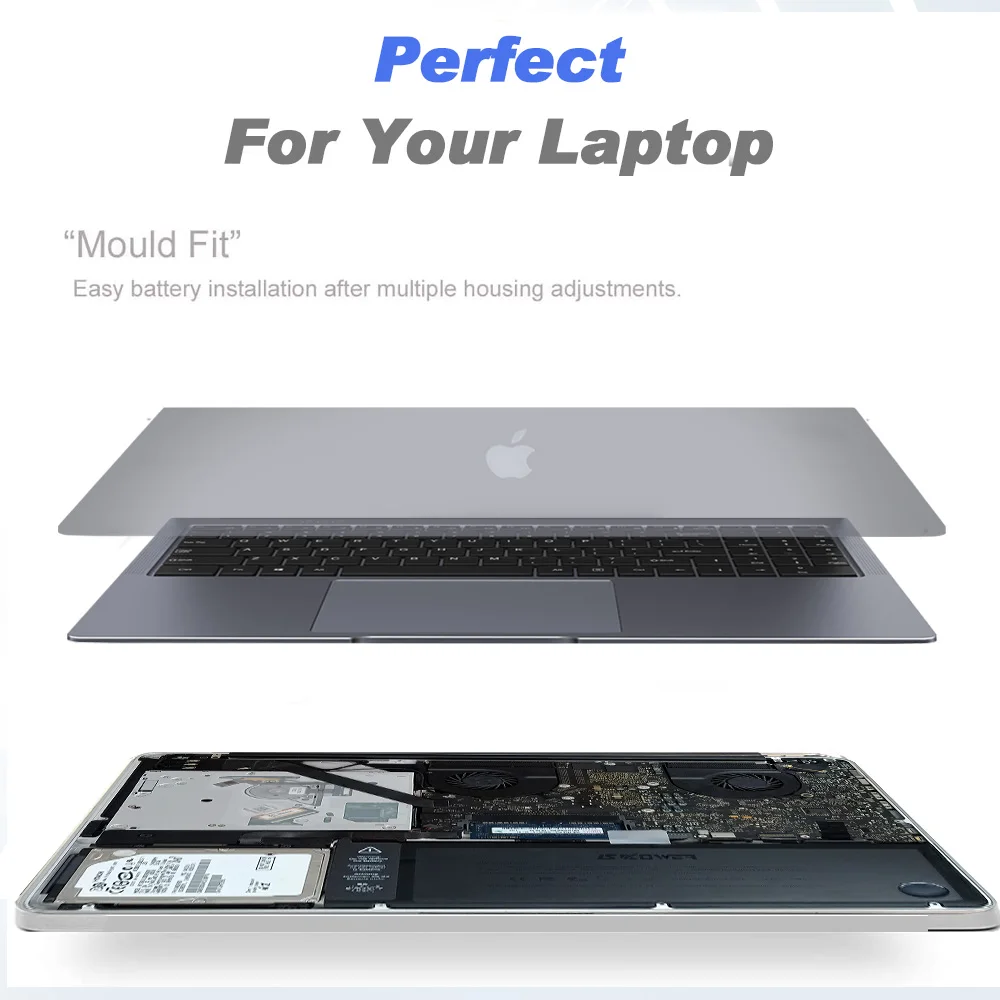 بطارية كمبيوتر محمول A1286 لأجهزة ابل ماك بوك برو 15 بوصة A1286 2009-2013 A1382 A1321