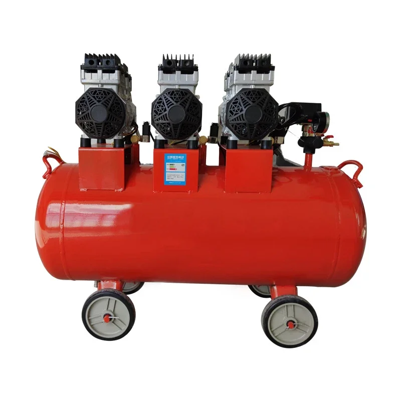 CE 600W 30L Piston Oil-free Air Compressor For Carpentry Auto Repair Dentistry