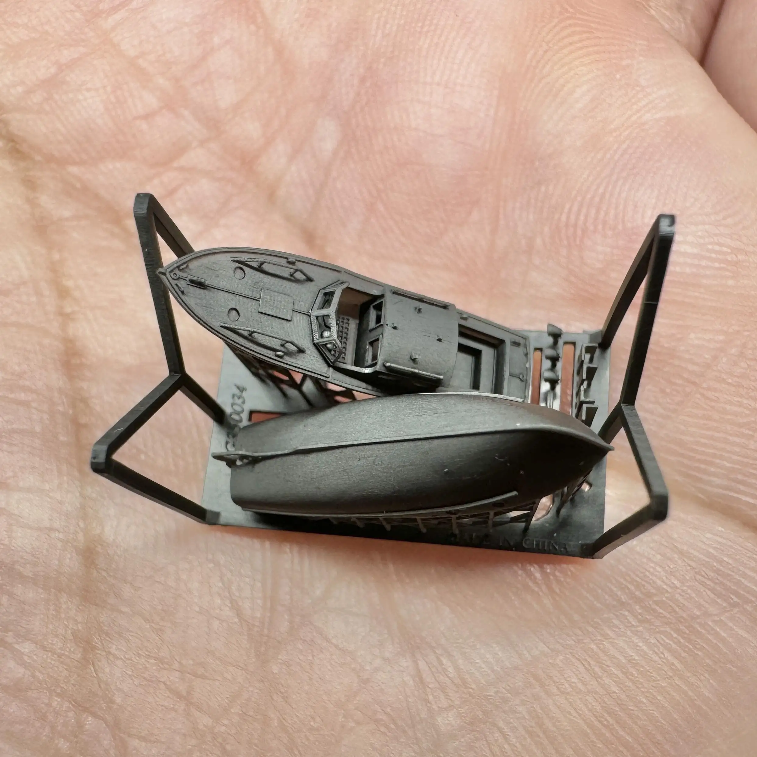 MUYI MODEL STUDIO 1/350 G350034 KRIEGSMARINE PINNACE (TYPE A) 3D-Druck-Kit