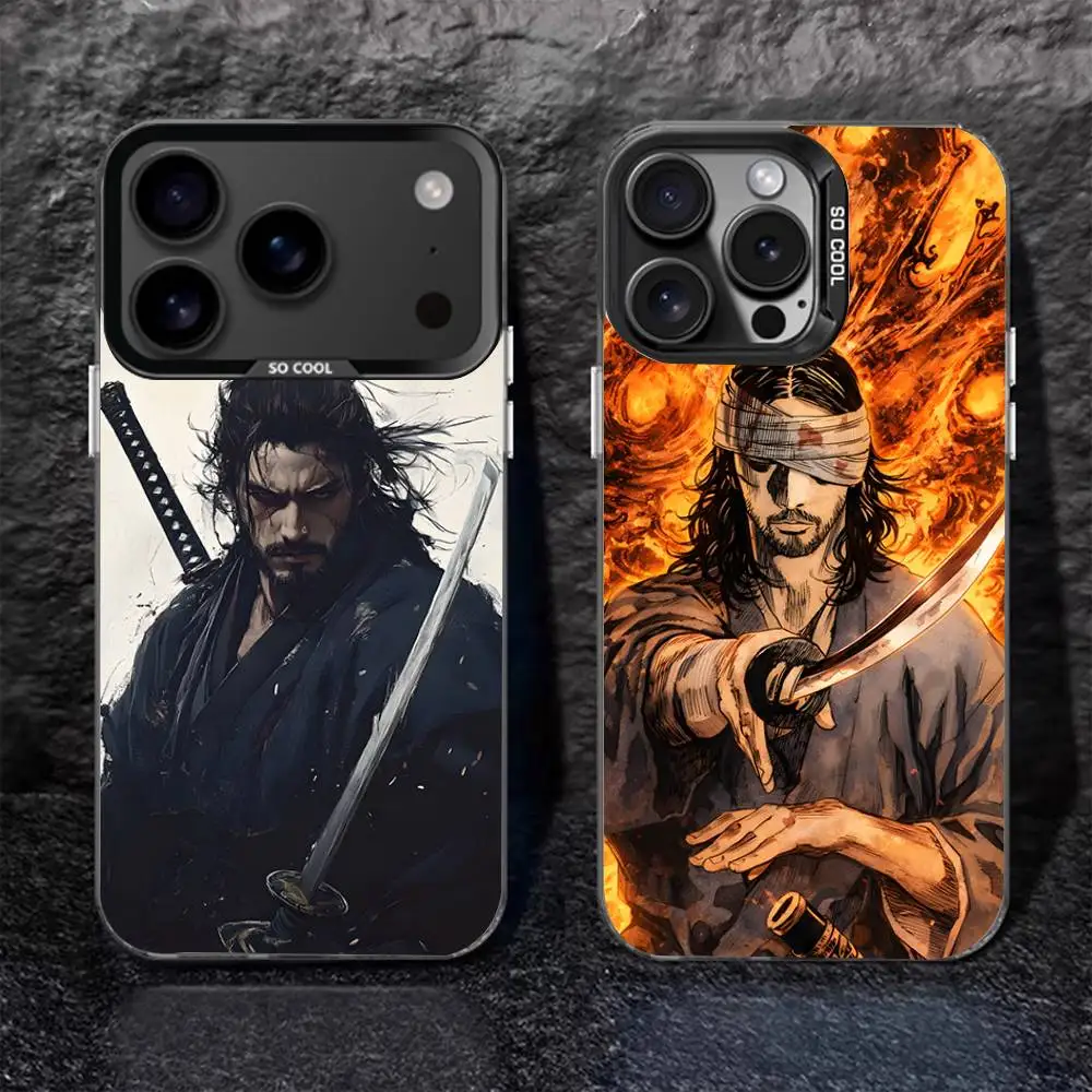

Vagabond Miyamoto Musashi For Black Candy Matte Cover iPhone 17,16,15,14,13,12,11,Pro,MAX,Plus