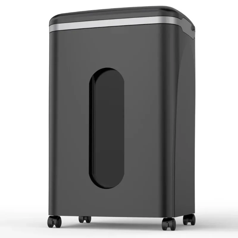 S-520D commercial shredder can shred cards/discs, etc. (2 * 9mm 8 sheets/time for 40 minutes)