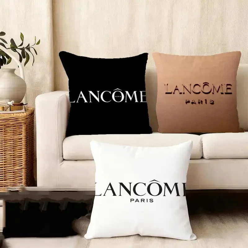 VIKAMA Luxury Lancome-Style Decorative Pillow Cover, Suitable for Sofa Beds, Elegant Cushion Cover with Hidden Zipper