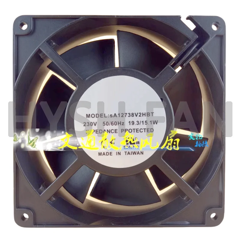 SA12738V2HBT 220VAC 50/60HZ 19.3/15.1W Fan