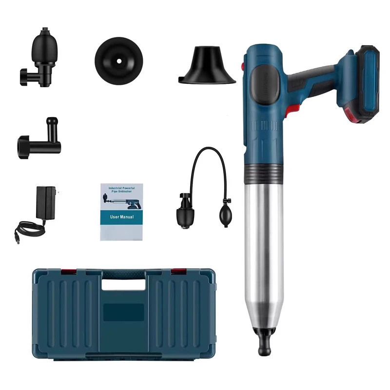 

CHKJ Electric Sewage Toilet Unclogger Pipe Unclogger Multi-purpose Lithium-ion Toilet Clogging Unclogging Special Tools