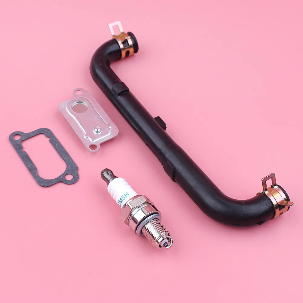 Imagem -03 - Válvula de Saída Óleo Assy Mangueira Tubo Spark Plug Kit para Honda Gx35 gx 35 Cortador de Grama Pequeno Tempos Motor Peças Reposição