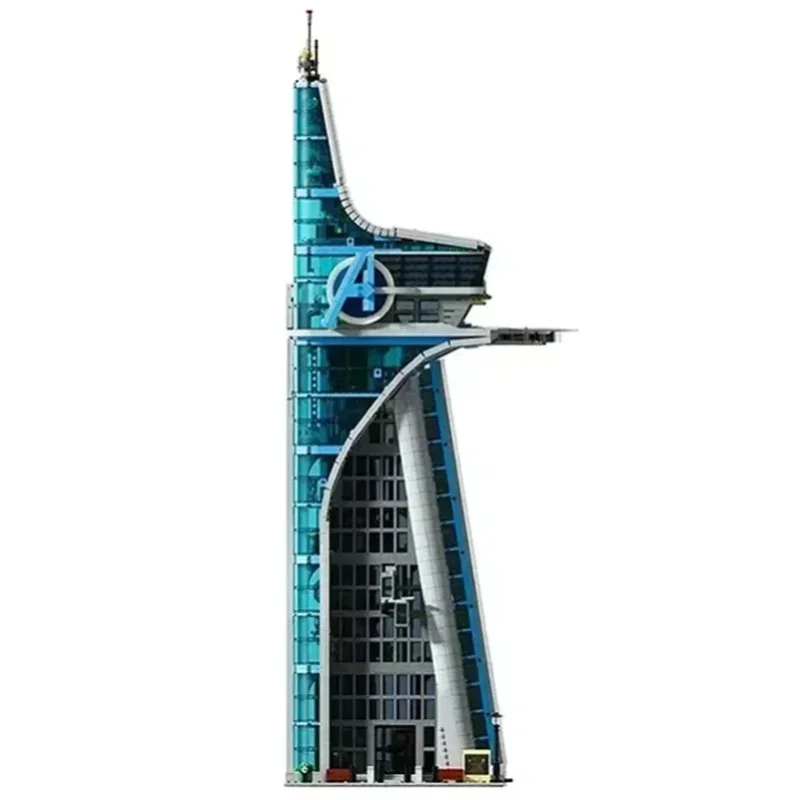 Zestaw Klocków Avengers Tower Klasyczna Bitwa na Wieży Scena Uliczna z Klocków Puzzle Zabawka Prezent na Boże Narodzenie Prezent Urodzinowy — 2