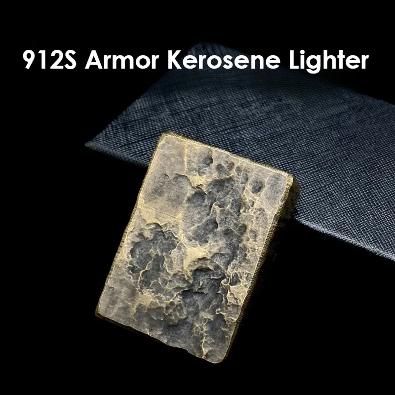 

ZORRO 912S бронированная латунная зажигалка для керосины, каменная рельефная старая ремесленная ретро ветрозащитная зажигалка для шлифовального круга, мужская коллекция в подарок