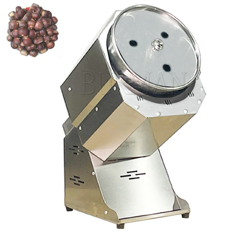 

Electric 1500W Nut Roasting Baking Machine Chestnut Coffee Bean Peanut Roaster Stainless Steel Baking Roller Machine