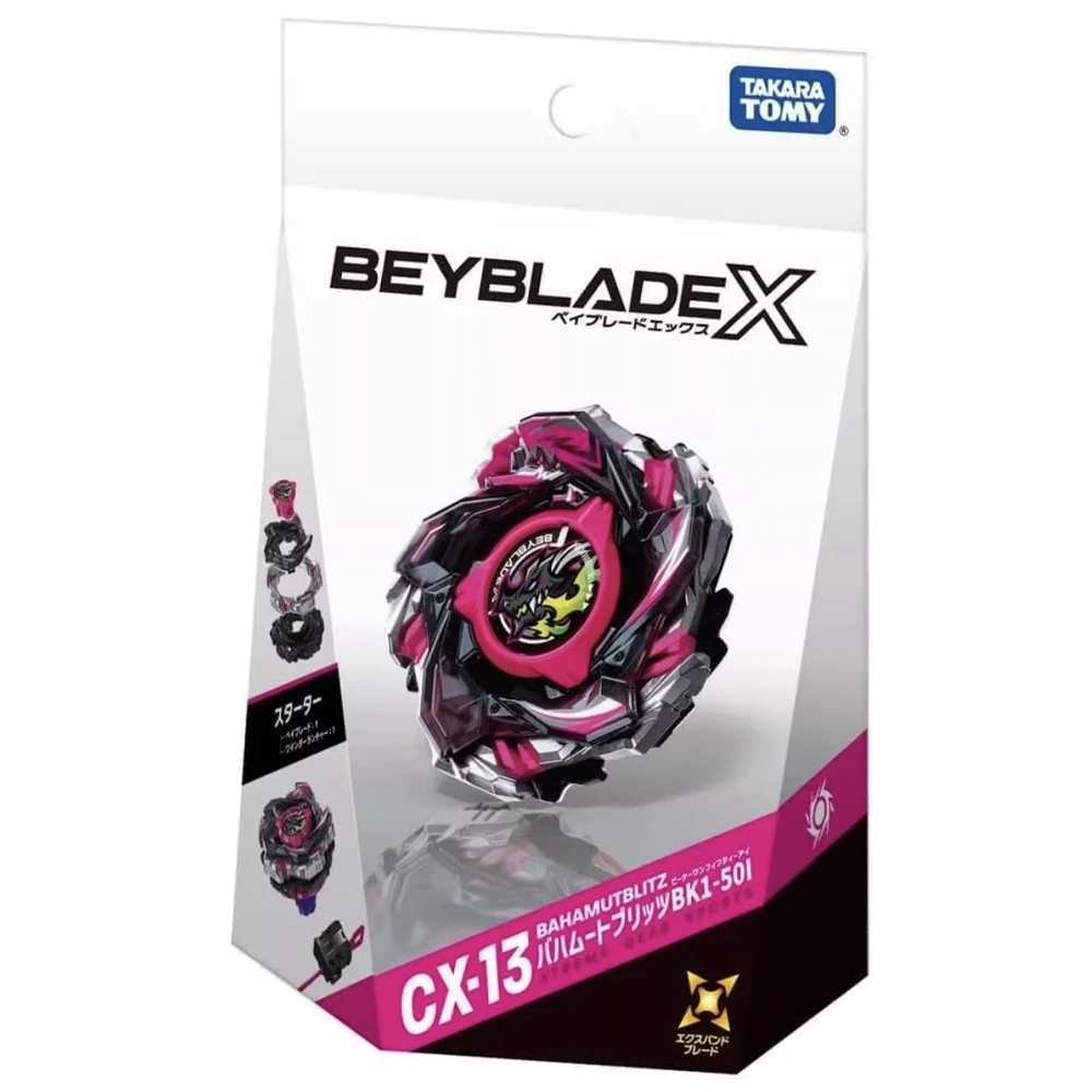 TAKARA TOMY BEYBLADEX X CX-13 Starter Bahamut Blitz BK1-50I CX 13