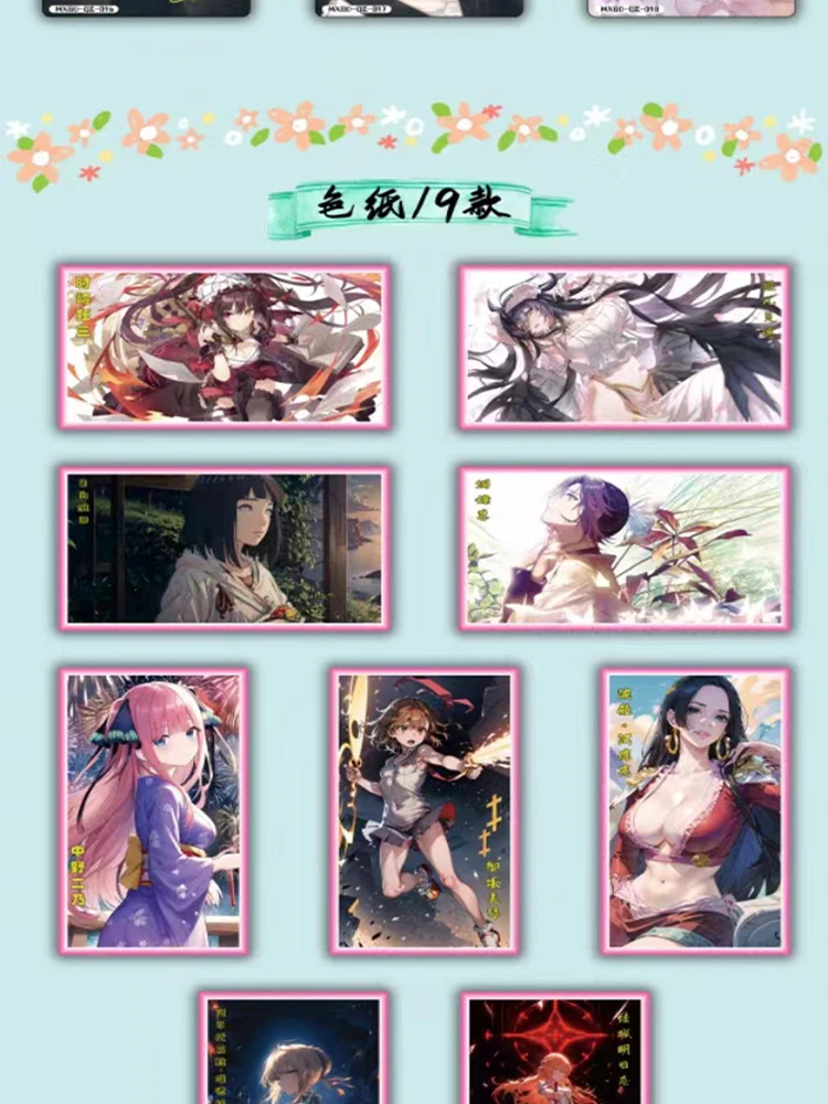 Fantasy Dream Country 4 Goddess Story Collection Card Waifu Hobby Collection Game Board Doujin Booster Box Nude Card Toys Gifts