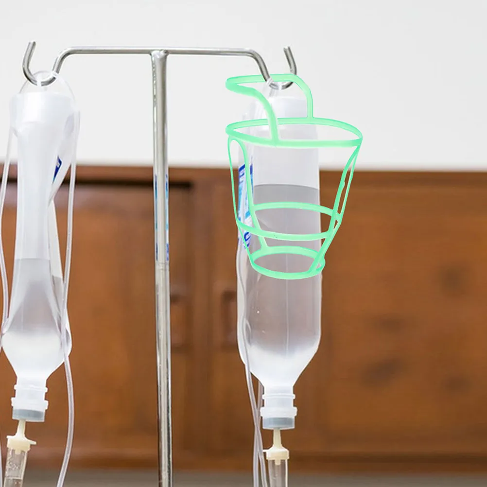 

20Pcs Reusable Drip Bottle Holder Net Universal Fit Saline Infusion Bag Cover Easy Clean Transparent View Portable Clinic