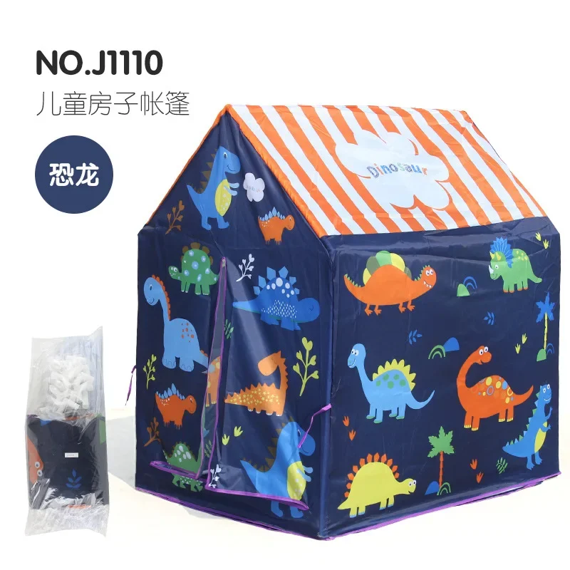 Play Tent Portable Foldable Tent Children Boy Cubby Play House Kids Gifts Outdoor Toy Tents Castle