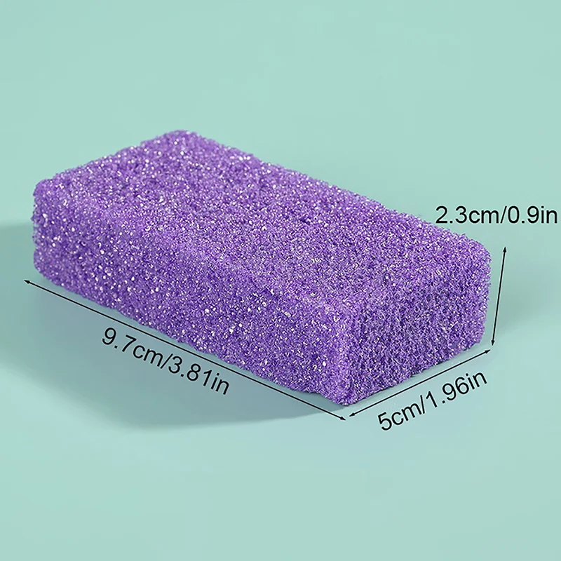 Pedicure Handle Pumice Stone Scraper Exfoliating Foot File for Rough Dry Skin Callus Removal Manual Cracked Heels Exfoliate Tool