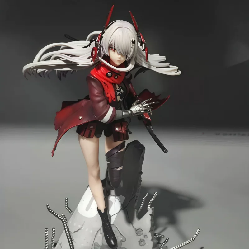 

Punishing Gray Raven Lucia Crimson Abyss 1/7 Scale Figure White Hair Anime Collectible In Stock Display Model Gift For Fans
