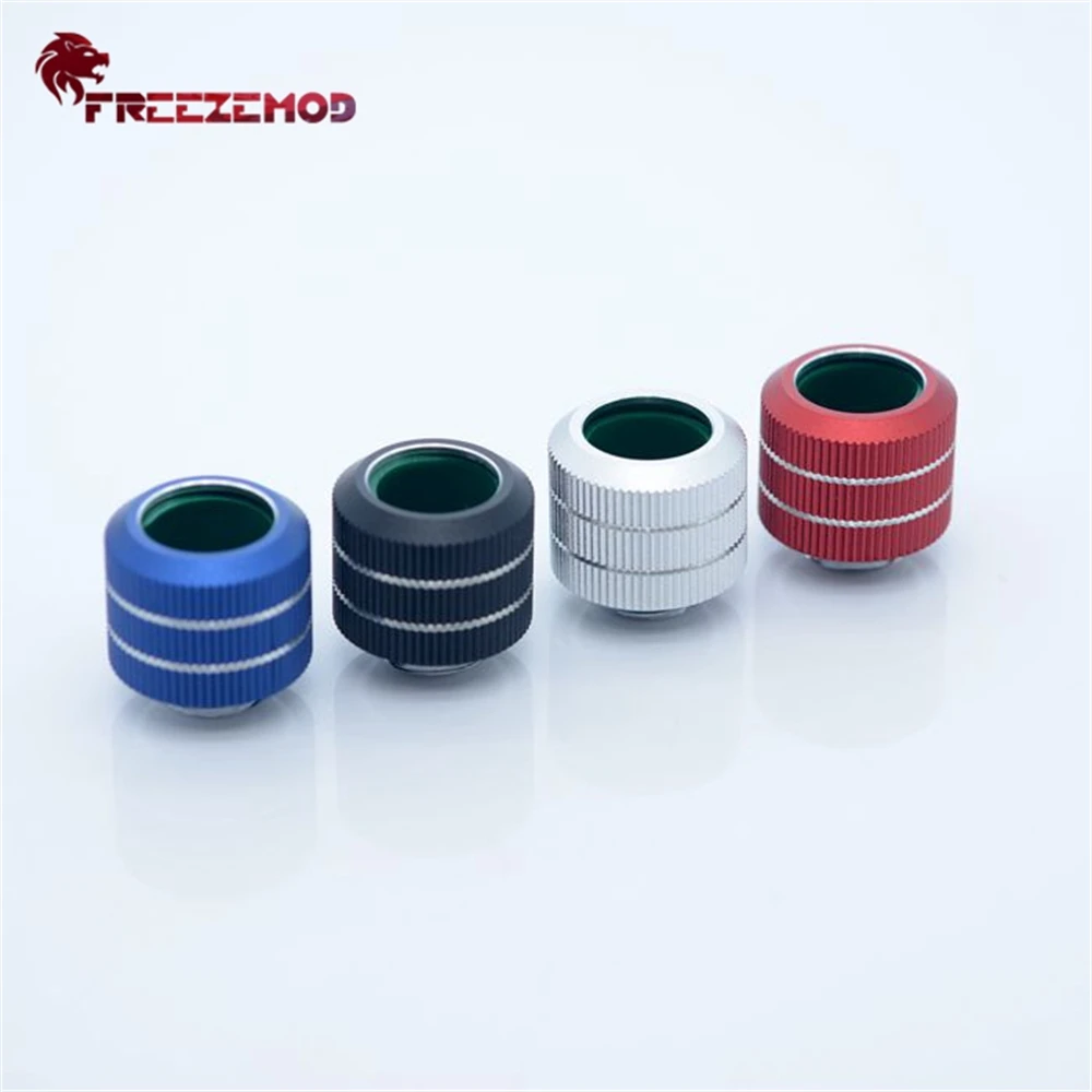 8pcs FREEZEMOD Hand Compression Water Cooler Torque Anti-off Hard Tube Brass Fitting OD 12/14/16mm Pipe G1/4 Connection HYGKN-B