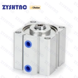 Air Cylinder SDA series Pneumatic Compact airtac type 16 20 25 32 40 50 63mm Bore to 5 10 15 20 25 30 35 40 45 50mm Stroke