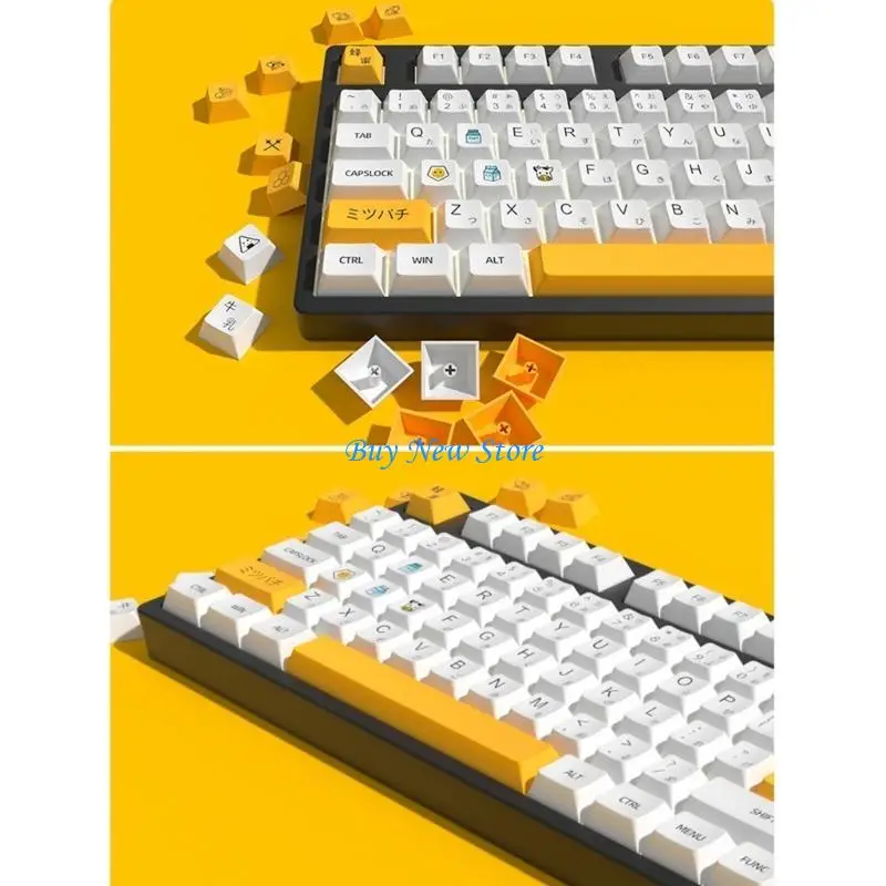 20CE 132 KEYS PBT KEYCAPS XDA Profile Dye-Sub Keycap for Cherry MX Switch لوحة المفاتيح الميكانيكية