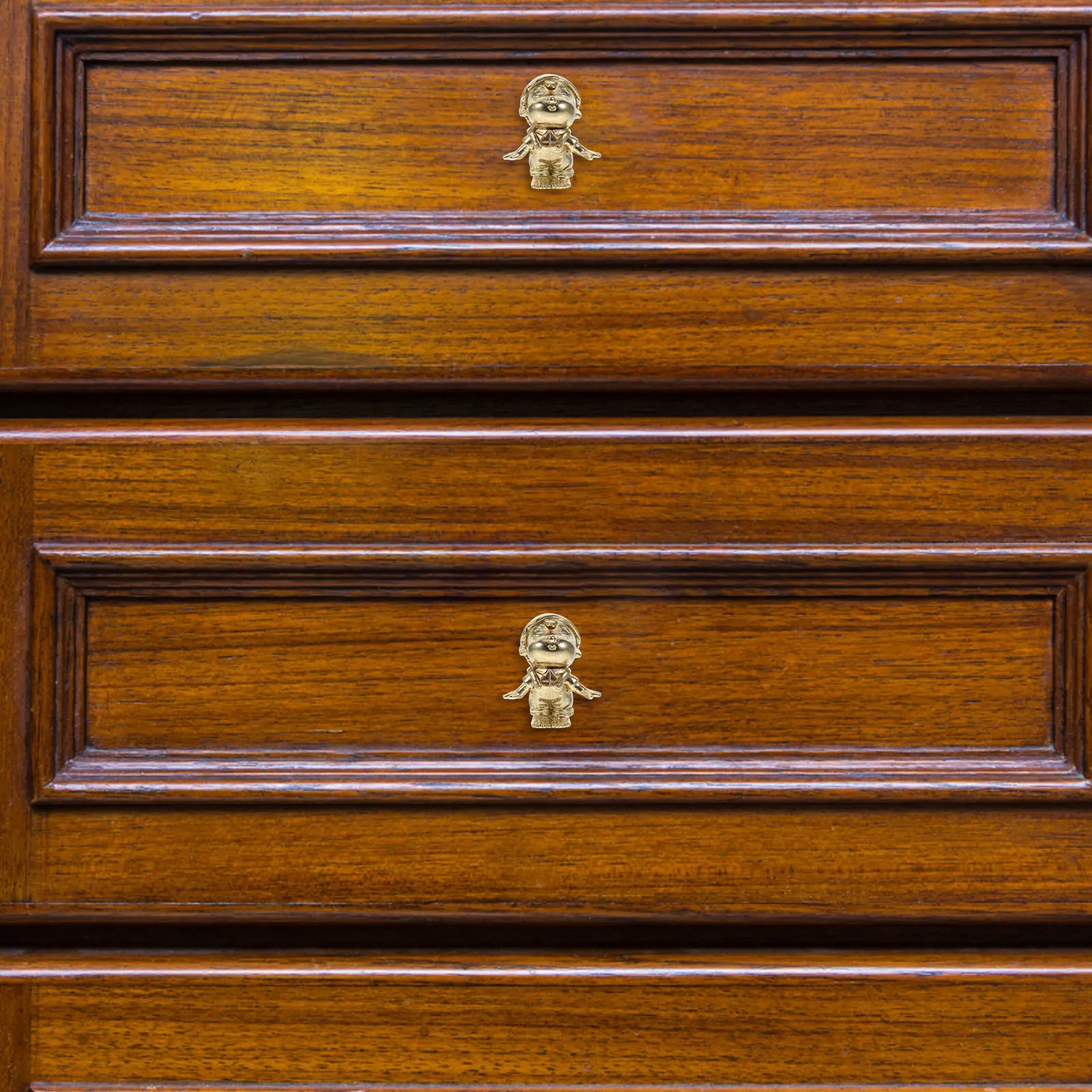 Vintage Brass Drawer Handles Mini Size for Jewelry Boxes Small Drawers Cabinets Dressers Wardrobes Kitchen Furniture Hardware