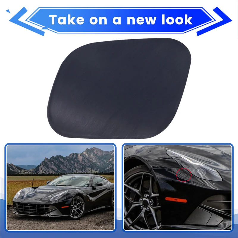 

X39A-автомобильный передний бампер, крышки омывателя фар для Ferrari 458, насадка для распыления фар Spider Italia