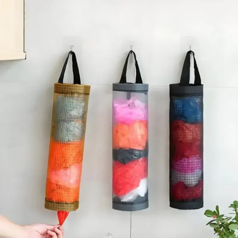 Garbage Bag Storage Hanging Bag Pull-out Storage Hanging Bag Kitchen Garbage Bag Shopping Bag Shoe Cover Storage Bag