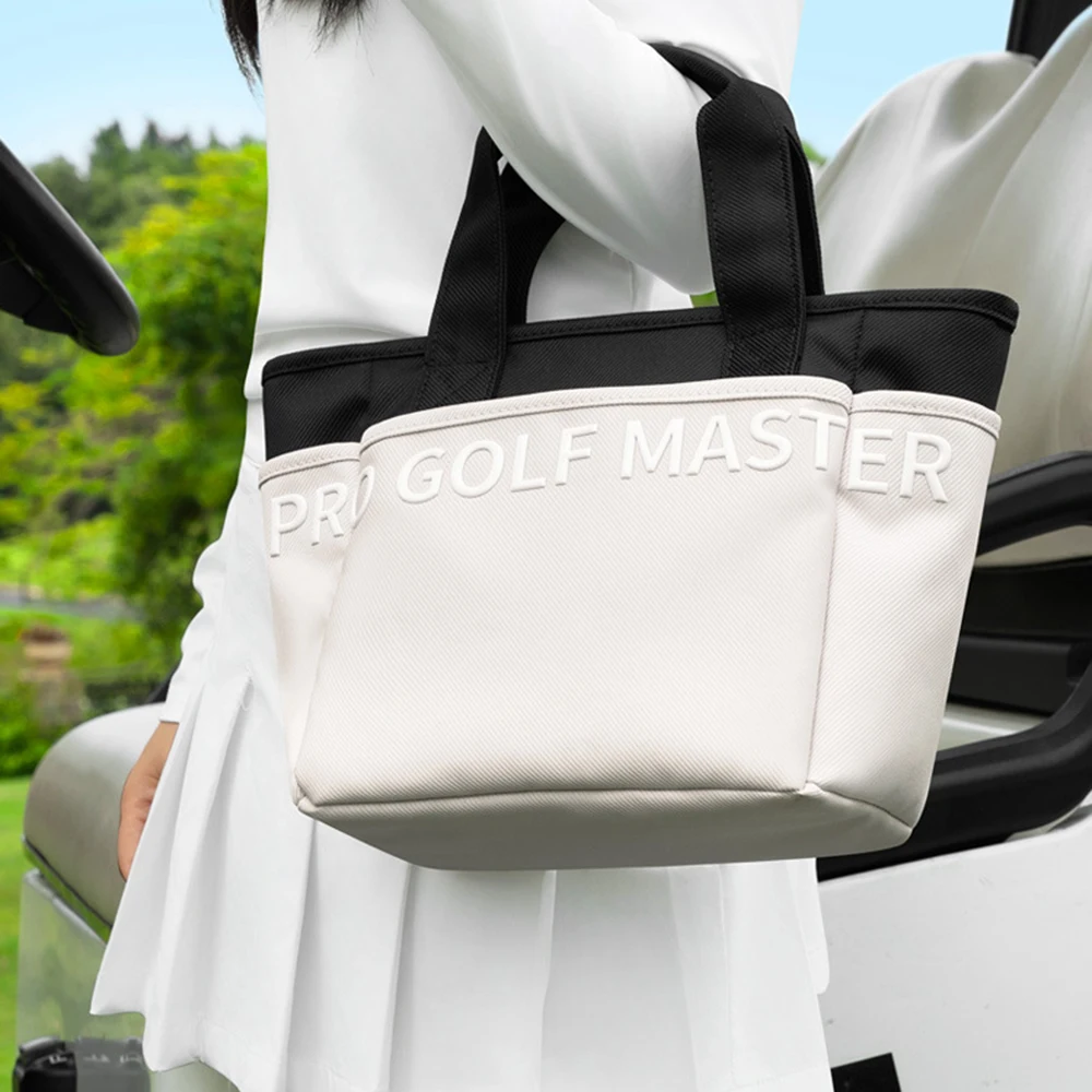 PGM Golf Clothing Bag Water-Resistant Large Capacity Golf Zip Bag Women Ultra Light Handbag Bags Large Capacity Storage