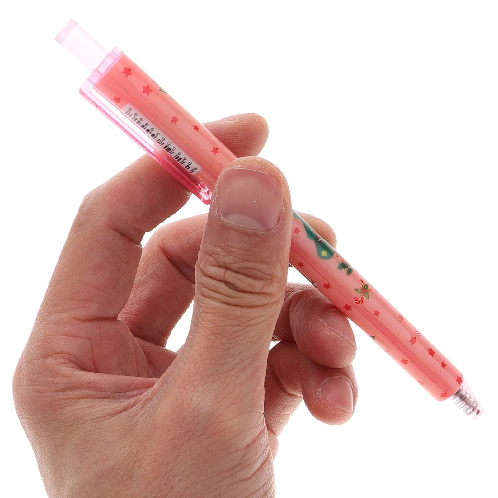 

24 Pcs Cartoon Drawing Pens Gel Ink Rollerball Pens Christmas Signing Pens Xmas Themed Writing Pens Student Signature Pens