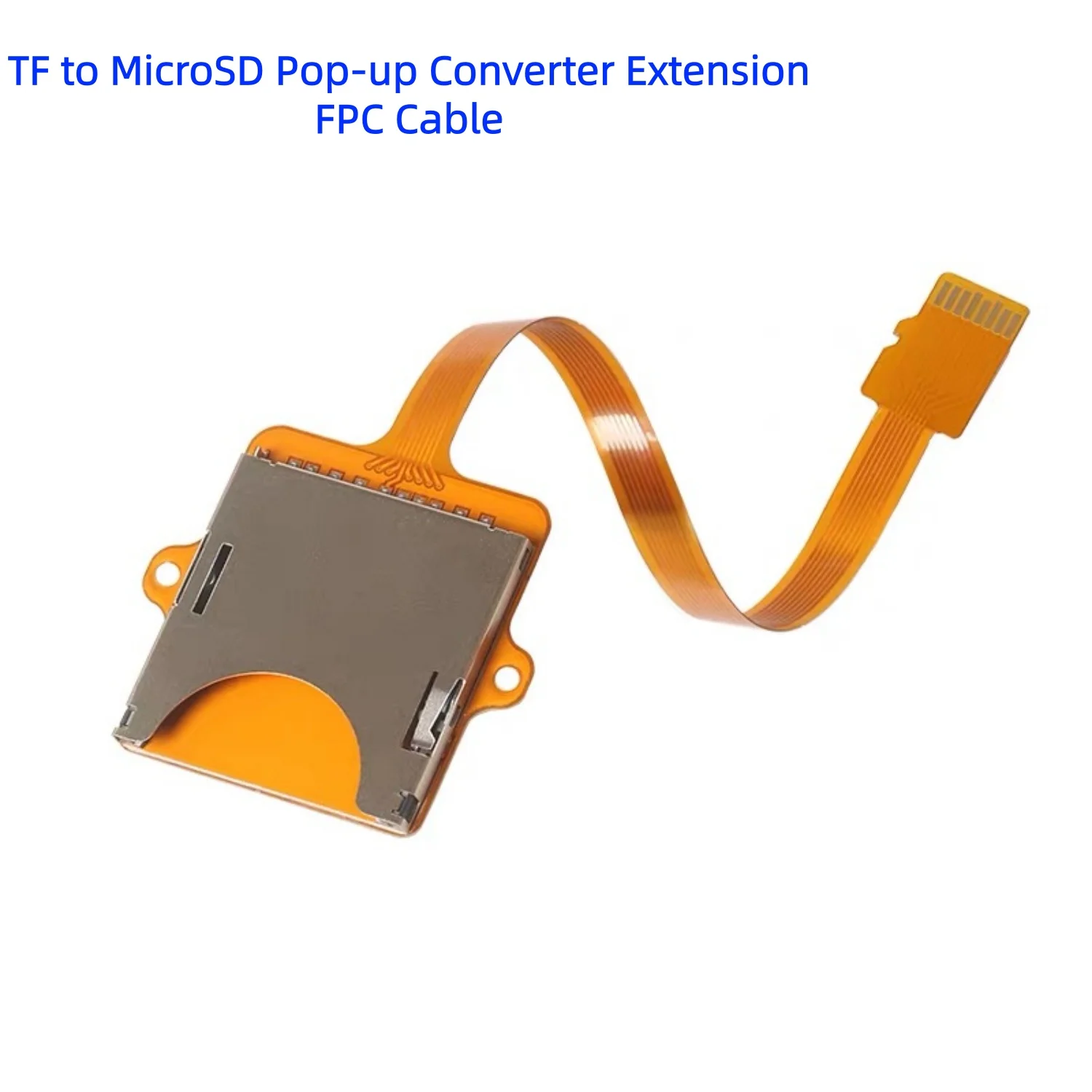 tfからmicrosdカードへの外部ケーブル、安全なモニターレコーダー、bluetoothスピーカー、gps拡張fpcケーブル用のポップアップスロットホルダー付き