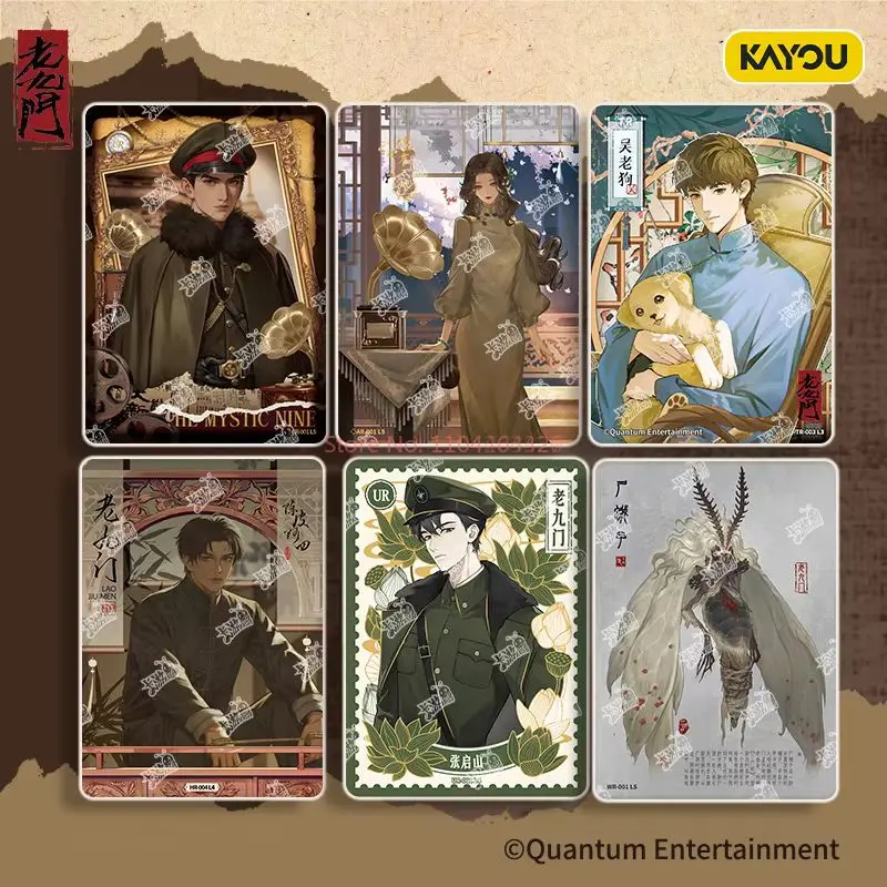 Venda quente Genuíno Kayou The Mystic Nine Card Anecdotes Coleção Cartão Pacote Aberto Caixa de Coleção Anime Cartão Periférico Presentes