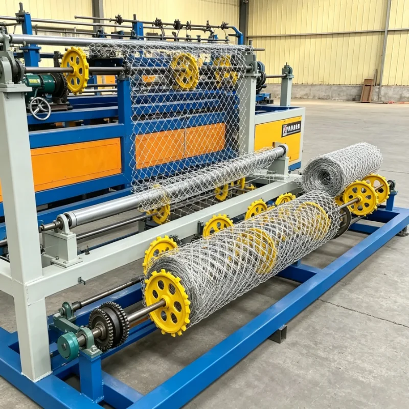 Customized Wire Mesh Weaving Machine Fencing Wire Mesh Manufacturing Plant For Agricultural And Security Fencing