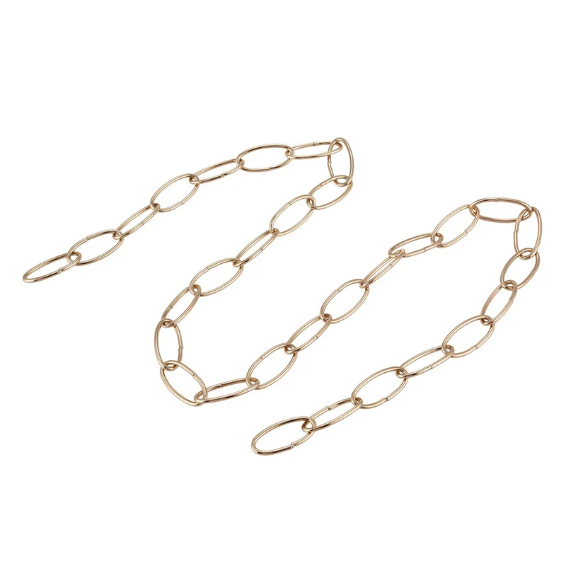 10Pcs 1M Heavy Duty Chain For Vintage Chandelier Hanging Lamp,French Gold-B51B