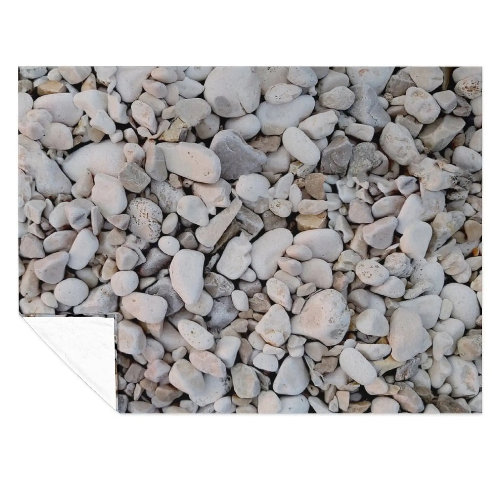 

Summer break Pebble beach , Original photography Summer is my season Throw Blanket Bed covers Blankets