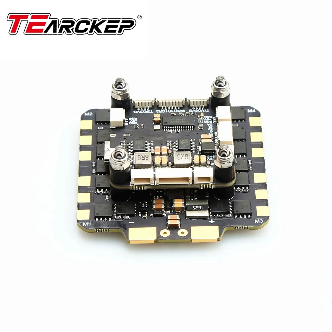 TEARCKEP F722 100A Stack F722 X8 F7 Flight Controller 3-8S dengan 100A 4in1 BLS ESC untuk Drone Balap FPV Freestyle RC 13/15 inci